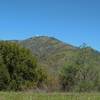 Mount Hamilton, 4, 265 ft., and Lick Observatory are seen nearby to the northeast, from Manzanita Trail.