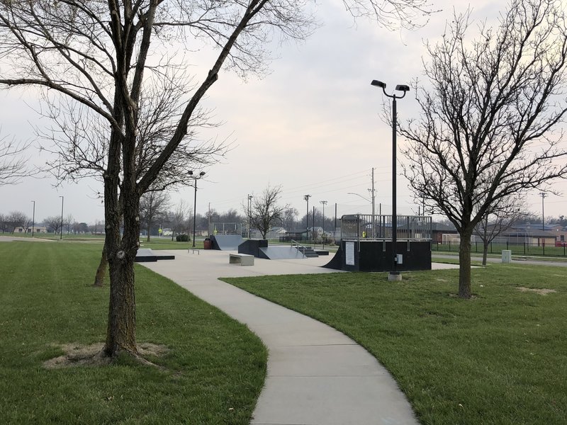 Pretty cool skate park