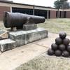 Coastal Protection cannon used during the Civil War.  This cannon was presented to the mayor of Newton for placement in the park.  The park was rededicated from "East Park" to Military Park Oct 4th, 1899.