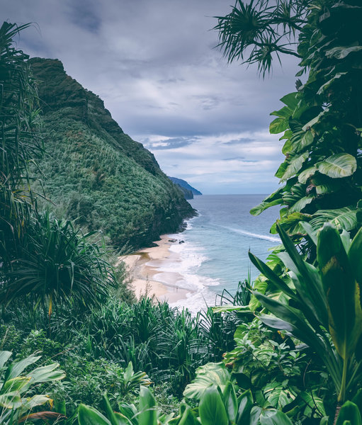 Hanakapi`ai Beach