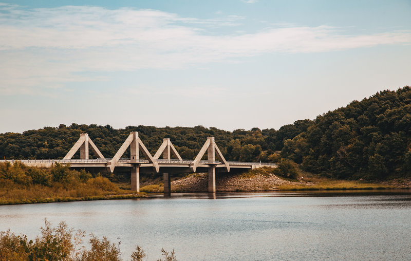 Mehaffey Bridge - Coralville Lake/Reservoir, Iowa River