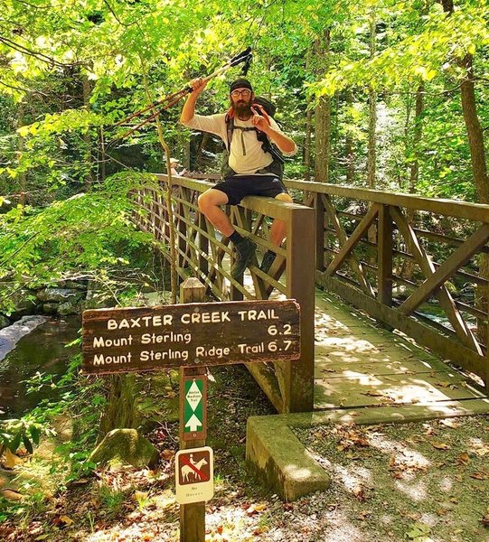 Baxter Creek Bridge - northern terminus BMT