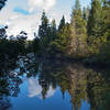 View from Canoe Lake Campground near Pictured Rocks National Lakeshore