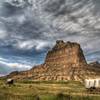 Scottsbluff Two Wagons at Eagle Rock