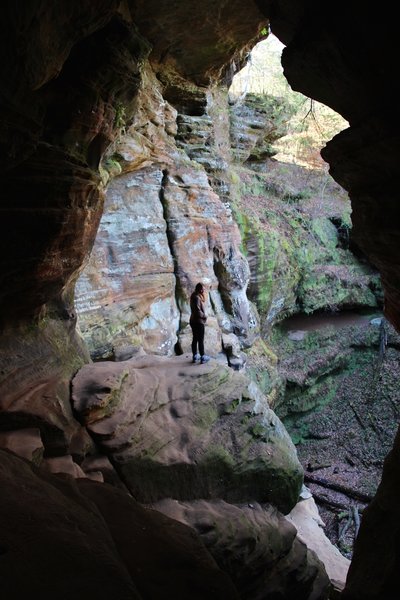 Grand open view of Rock House