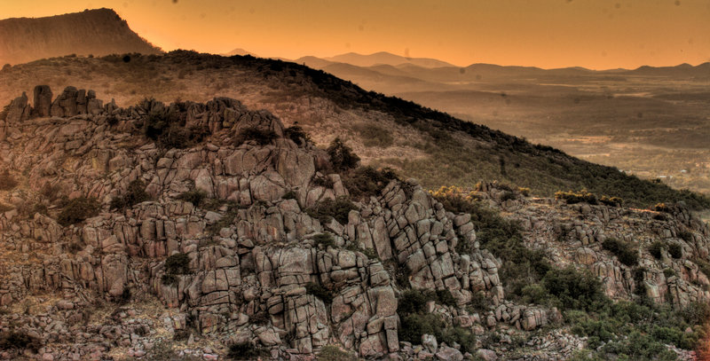 Sunset From Top of Mt Scott, Oklahoma