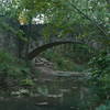 Footbridge over Travertine Creek