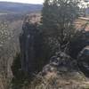 Cliffs at Buzzardroost Rock