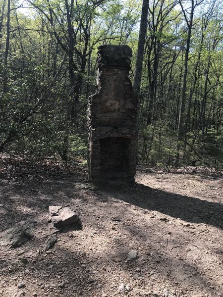 Remains of a homesite.