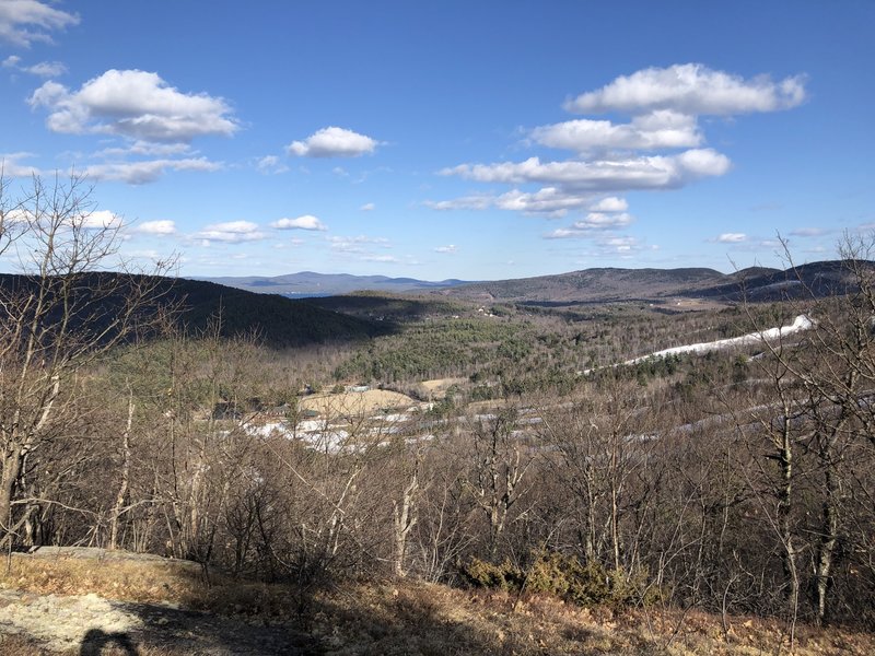 View from near the top of Mount Rowe Trail