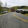 Parking lot for the Fredericksburg Quarry Trails