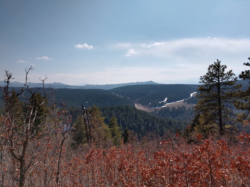 Looking south to 67.