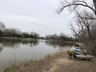 This is a great place to relax on the lake.