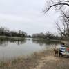 This is a great place to relax on the lake.