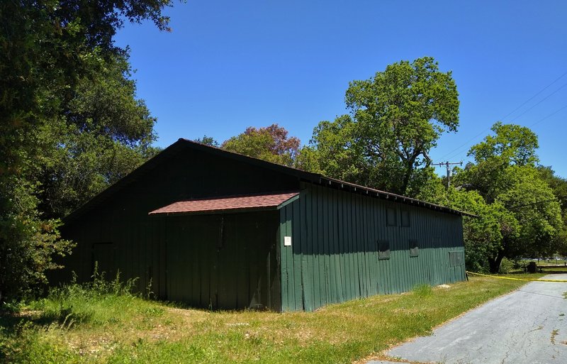 The historic Green Barn is visited by Grant Trail.