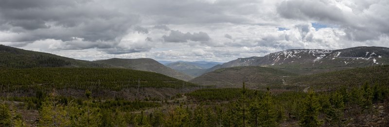 Eastern view from Boulder Lake Trail