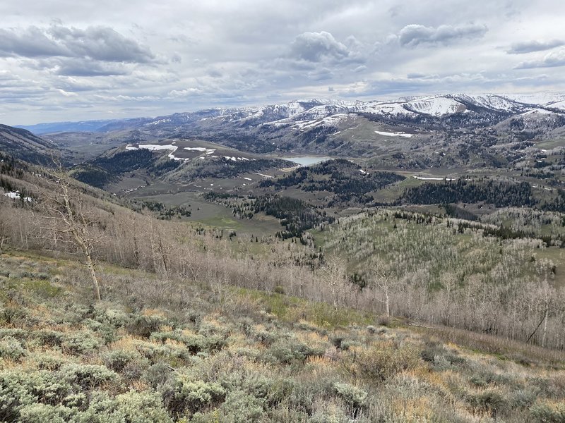 MIller's Flat from Candland Trail.