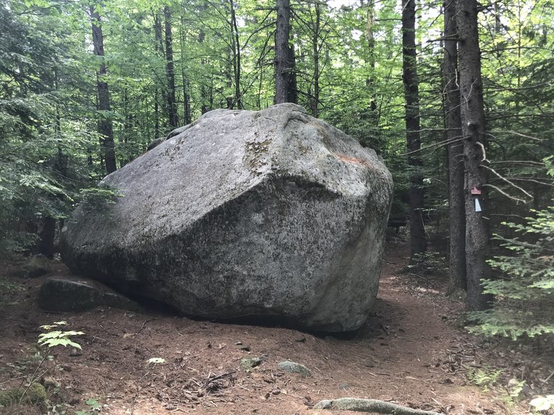 Glacial boulder