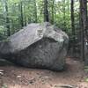 Glacial boulder