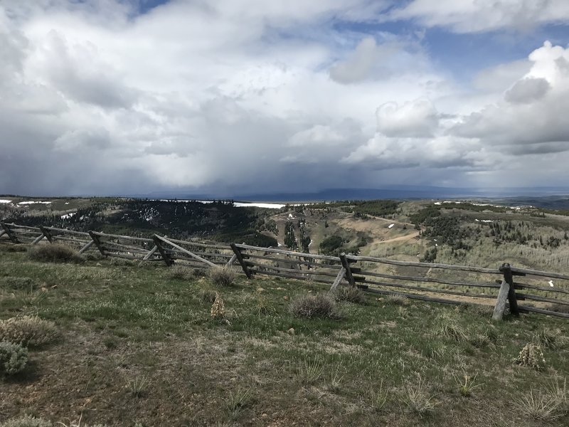 A stellar view from the top of Pike Mountain