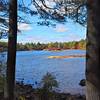 The view of the lake upon entering this trail.