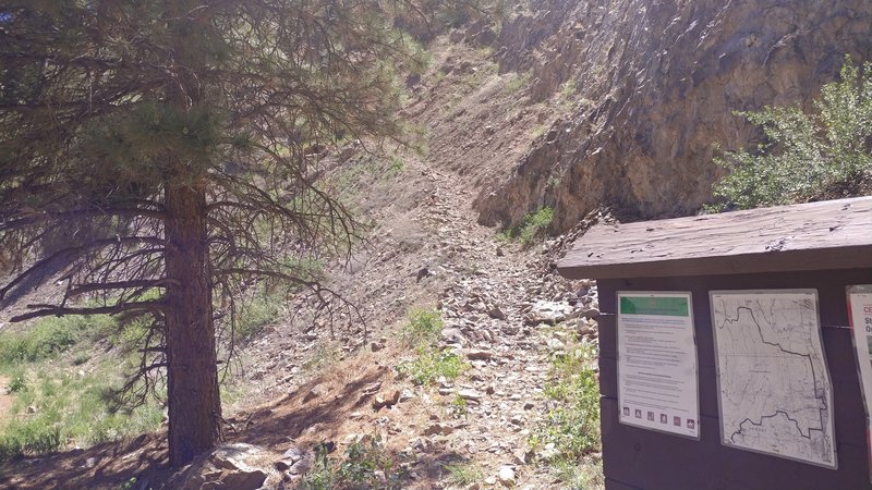 TRAILHEAD AT HWY 149