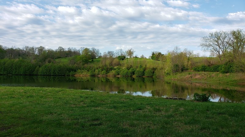 .Mounts Park large lake.