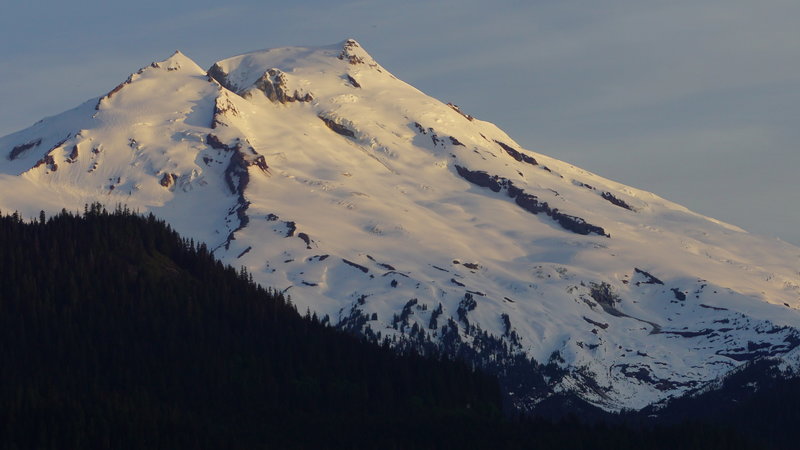 Sunrise on Baker from Maple Grove