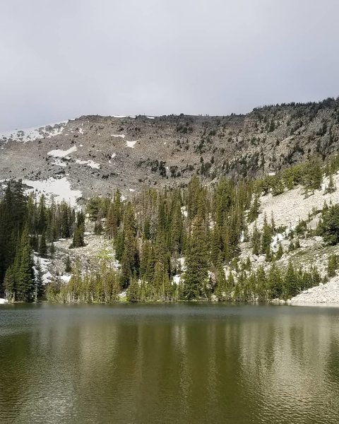 The first of four lakes to explore and fish.