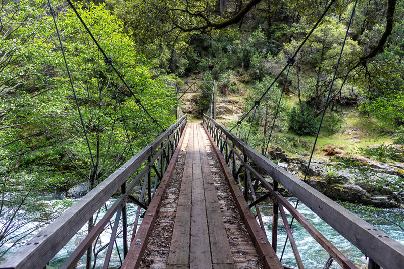 Bridge across the North Fork of Middle Fork American River.