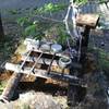 Natural springs on the trail are used for purification at the shrines.