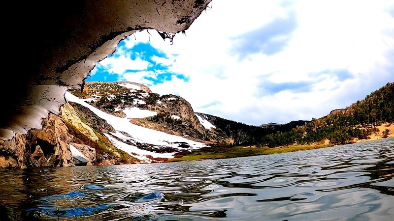 Under St. Mary's Glacier