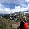 Ice Lakes descent.