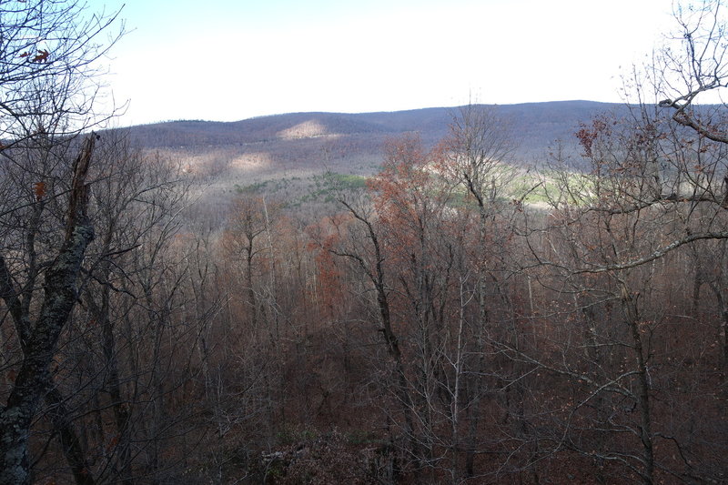 View from up on top of Stack Rock.