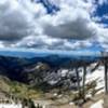 Top of Hidden Peak looking toward Mineral Basin.