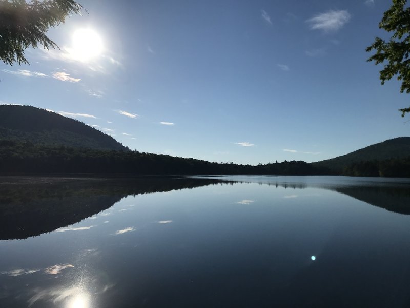 Sunlight over South Pond