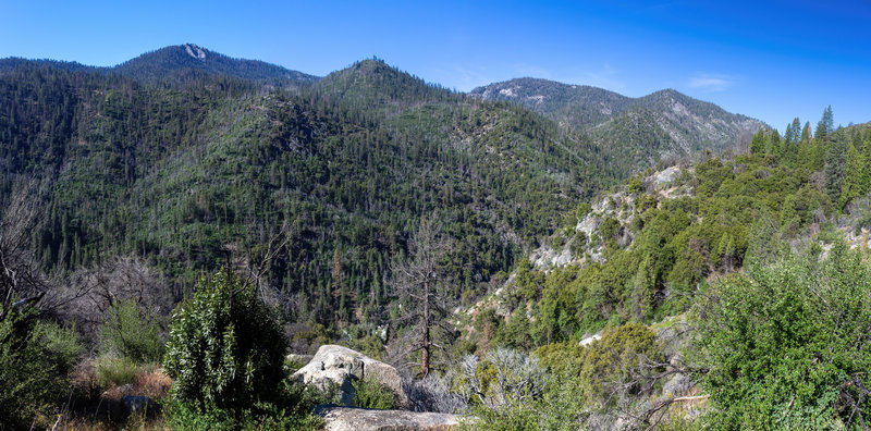 Abundant views across Kings Canyon