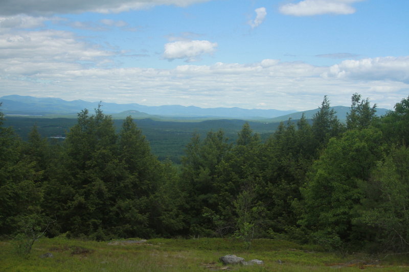 Views of mountains near New Hampshire from Cutler Mountain