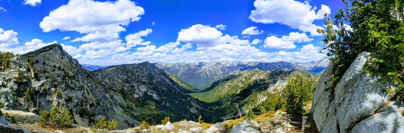 Looking North near Wonker Pass