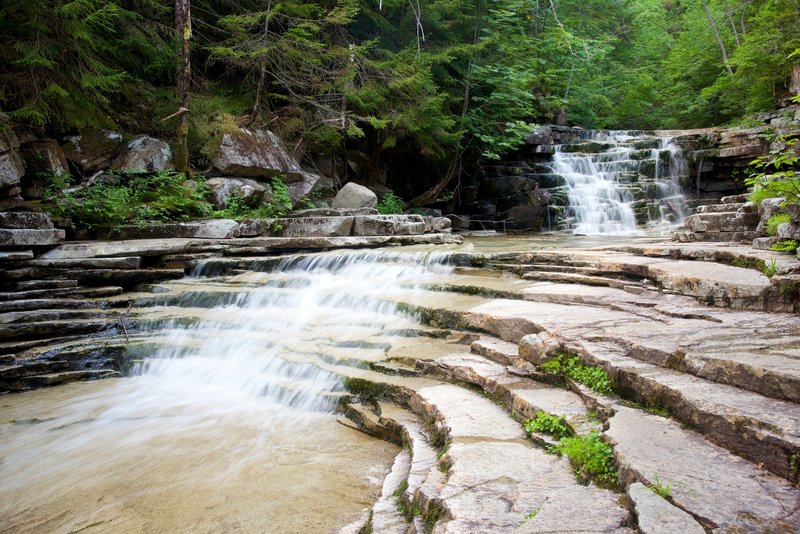 Coliseum Falls via the Bemis Brook Trail.