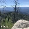 View from one of the peaks.