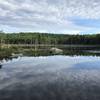 Sirene pond at the top of Great Brook.