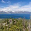 Lake Tahoe from Castle Rock.