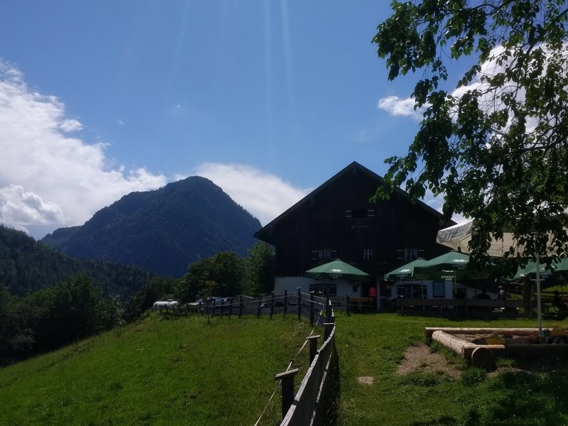 Restaurant at Höllenbachalm.