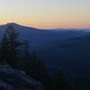 Sunrise over Warner Valley from Sifford Lake.