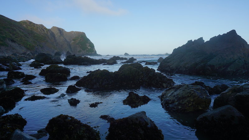 Looking southwest below Palmer's Point.