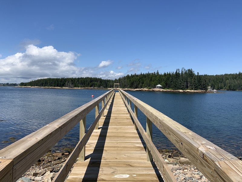 New boardwalk at Frazer Point