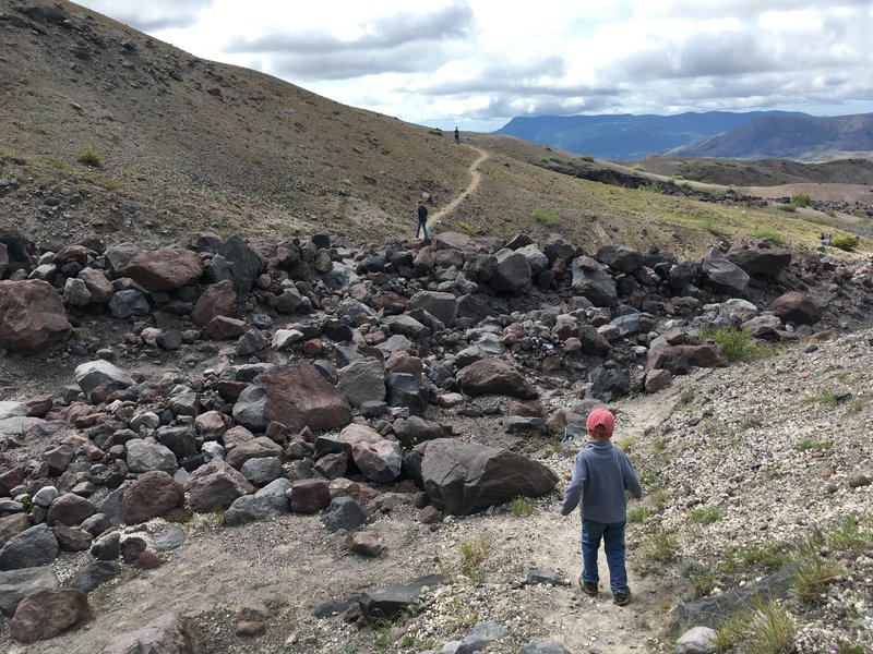 Valley of boulders