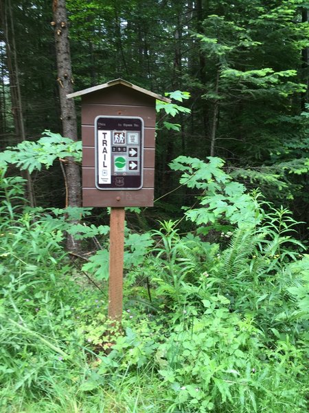 Trail sign