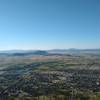 A higher view of the city with some nice spots to sit